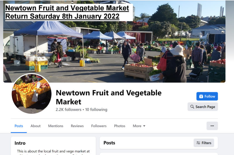 Newton Fruit and Veg Market Wellington